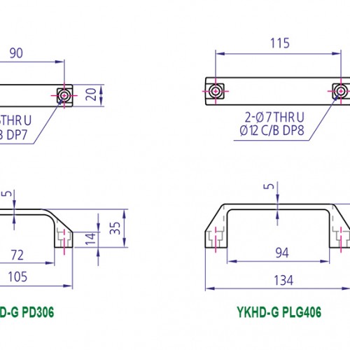Handle(핸들) / YKHD-G PD, PLG SERIES (대영, LG형)