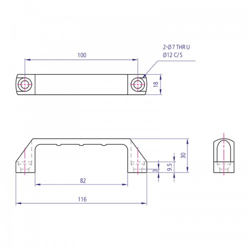 Handle(핸들) / YKHD-G A100
