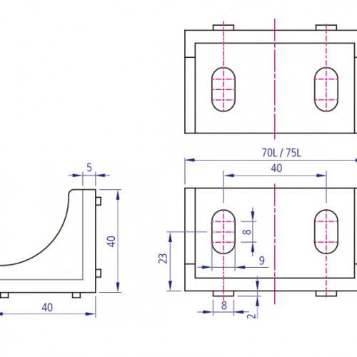 YKBK-DC G40x70, G40x75